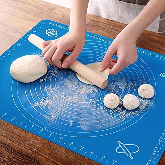 Silicone Roti & Dough Rolling Mat – Non-Stick Kitchen Baking Mat
