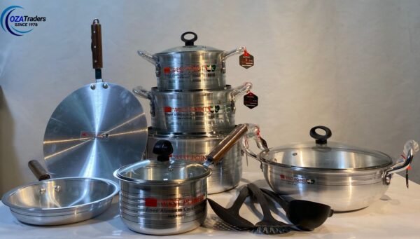 15-Piece Aluminum Executive Gift Pack Cookware Set