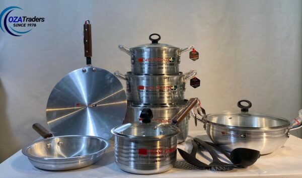 15-Piece Aluminum Executive Gift Pack Cookware Set